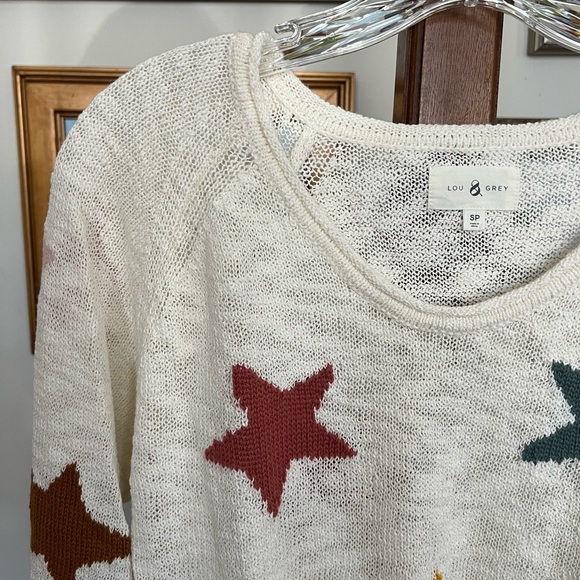 NWOT Loft Lou & Grey Star Sweater - Picture 5 of 13